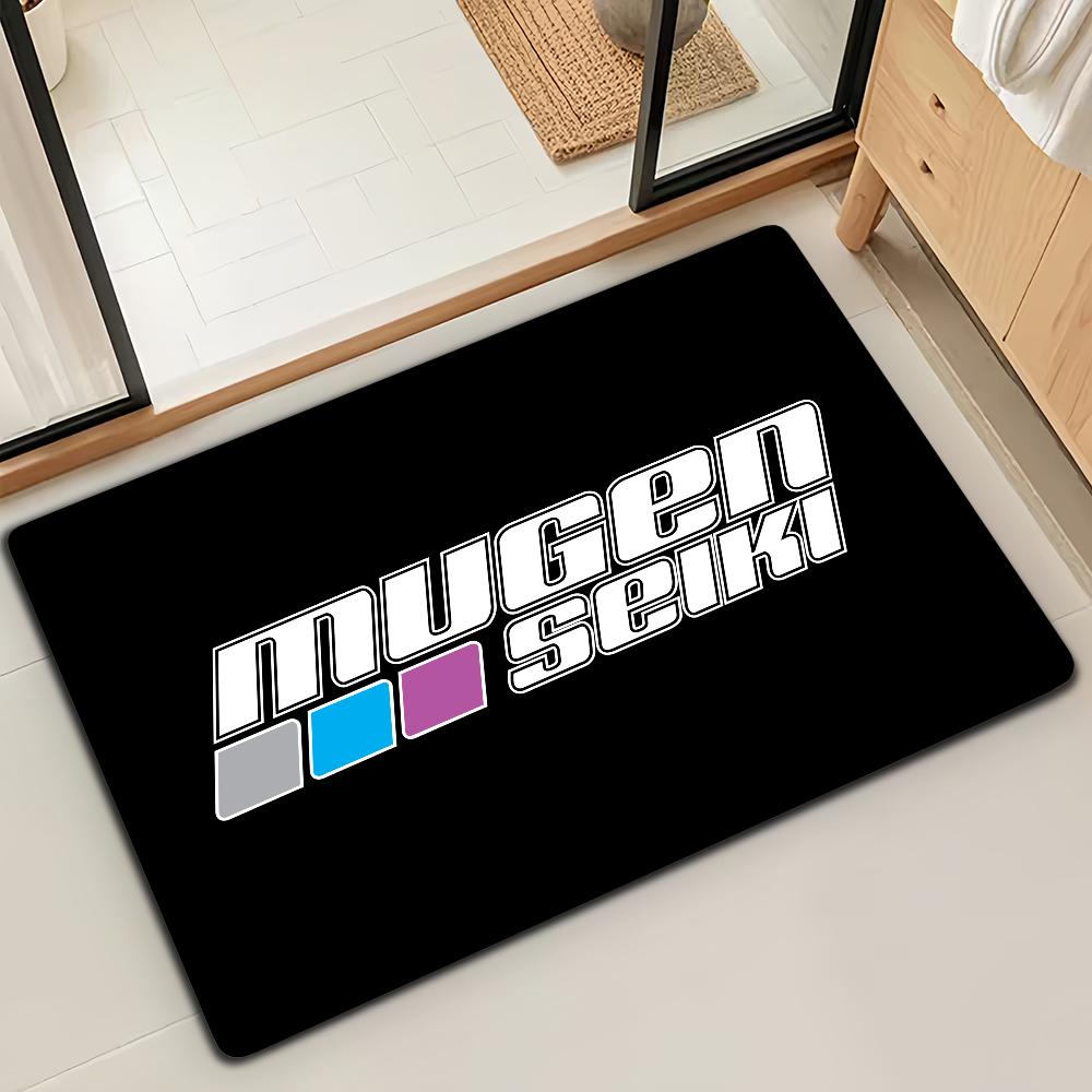 Модный Крутой M-Mugen Seiki Придверный Коврик Ванная Микрофибра Декоративный Универсальный Фланелевый Напольный Коврик Быстросохнущий Впитывающий Нескользящая Подошва
