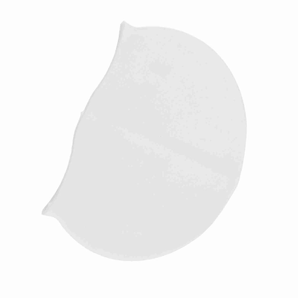 Durable Unisex Silicone Waterproof Swimming Cap Solid High Elastic Swimmer Hat White