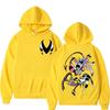 American Anime Helluva Boss Double Cartoon Hooded Sweatshirts Fashion Casual Loose Pullovers Sided Print Hoodie Unisex Women Unisex