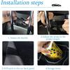 AUCELI Car Trunk Organizer, Backseat Hanging Large Storage With Adjustable Straps, Waterproof Collapsible Cargo Bag With 4 Pockets, Sturdy Space