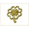 Pin badge pins lapel pin brooch clover four-leaf clover white clover clover clover clover white c...