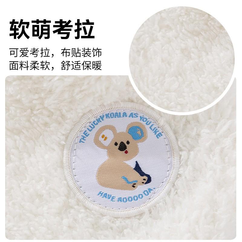 Cat Dog Warm Fleece Vest Cute Koala Patch Two Legs Pet Clothes Kitten Puppy