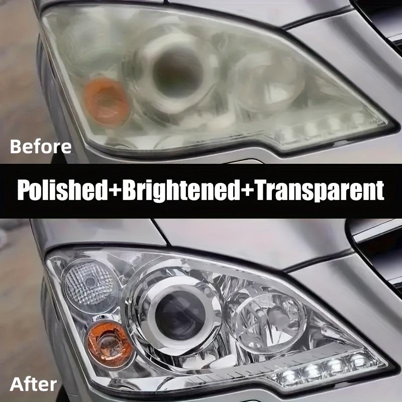 Car Headlight Renovation and Maintenance Cream, Headlight Gloss Paste, Yellowing Atomization Treatment