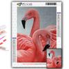 5D DIY Алмазная картина Животное Фламинго Вышивка крестиком Алмазная художественная вышивка Мозаика Домашний деко