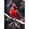 5d DIY Алмазная картина вышивка крестом животные кардиналы Алмазная вышивка мозаика полный круглый дрель домашний декор