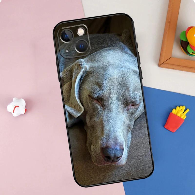 Чехол для мобильного телефона Apple iPhone15, чехол для мобильного телефона Weimar Dog, окрашенный чехол с защитой от падений, чехол для мобильного телефона Huawei с защитой от падений.