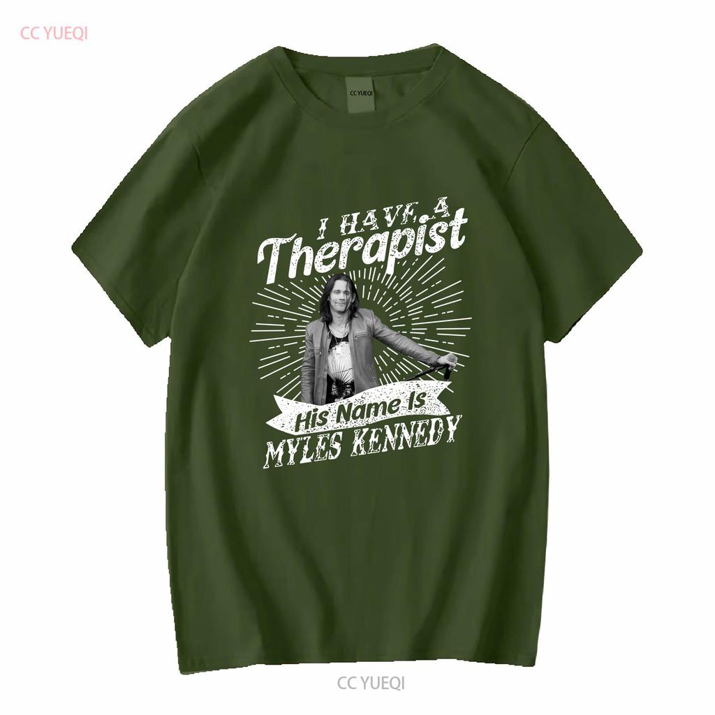 HIS NAME IS MYLES KENNEDY T SHIRT vintage Washed Soft Stretched designer clothes fashion Casual Comfortable Breathable
