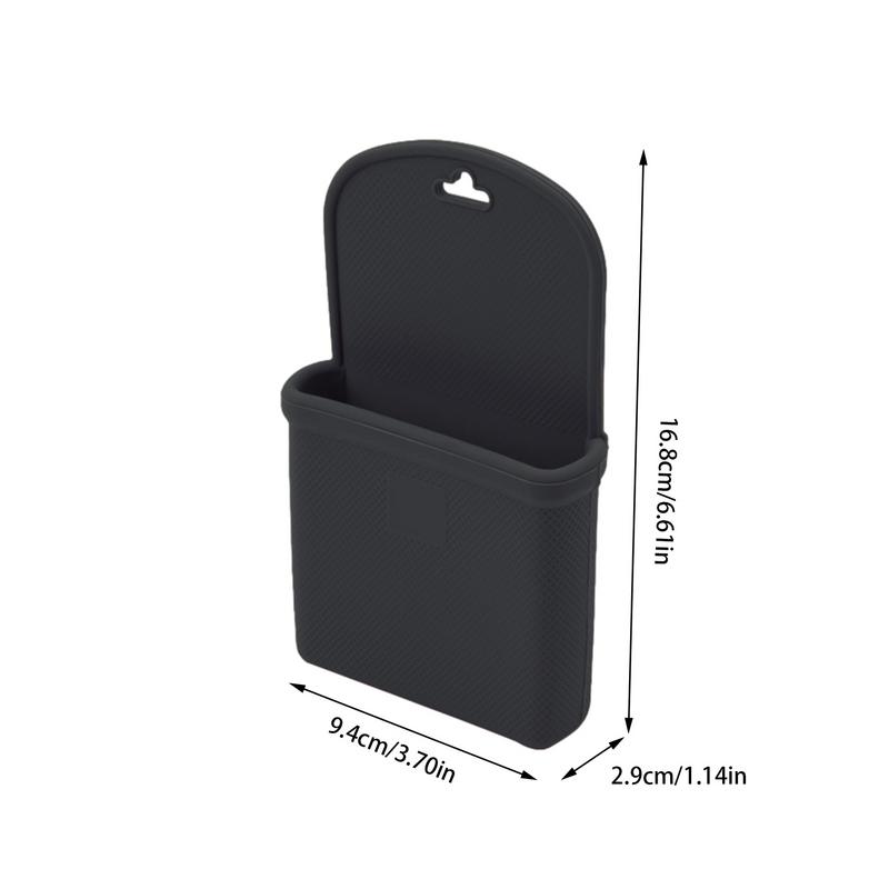 Сумка-органайзер для автомобиля на приборную панель, чехол-бокс-органайзер для автомобиля, износостойкий силикон, держатель для очков и телефона, сумка для мобильного телефона, хранение в автомобиле