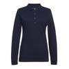 Brook Taverner Womens/Ladies Anna Long-Sleeved Polo Shirt