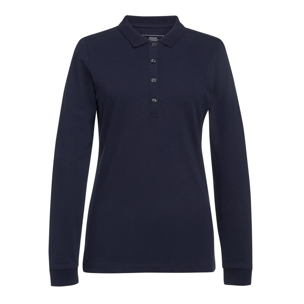 Brook Taverner Womens/Ladies Anna Long-Sleeved Polo Shirt