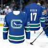 Новая тренировочная хоккейная футболка Vancouver Canucks для мужчин - Дышащая, быстросохнущая футболка с длинным рукавом для активного отдыха Дети