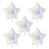 19Inch Laser Transparent Foil Balloon Star Heart Helium Air Globos For Kids Adult Birthday Wedding Baby Shower Party Decoration