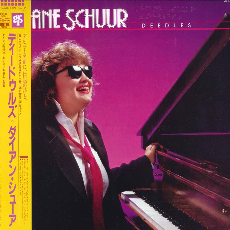 Виниловая пластинка DIANE SCHUUR - Deedles VIJ6438 VICTOR 1984 Япония Obi Джаз Б/у