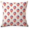 Polyester Colorful Geometric Pillow Case Combination Home Sofa Cushion Pillow Case