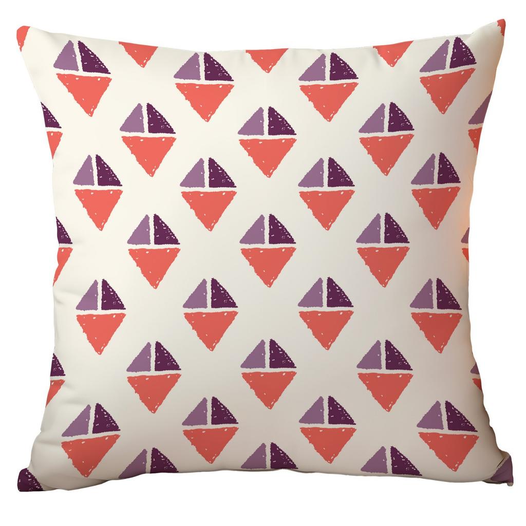 Polyester Colorful Geometric Pillow Case Combination Home Sofa Cushion Pillow Case