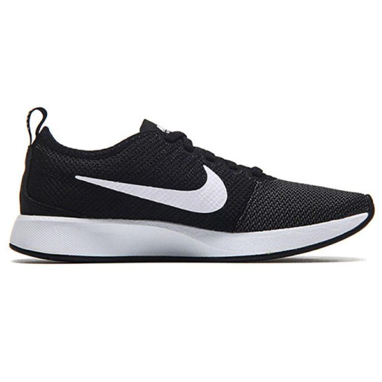 Nike Двухцветные гоночные Черный Белый Темно-серый Женские 917682-003