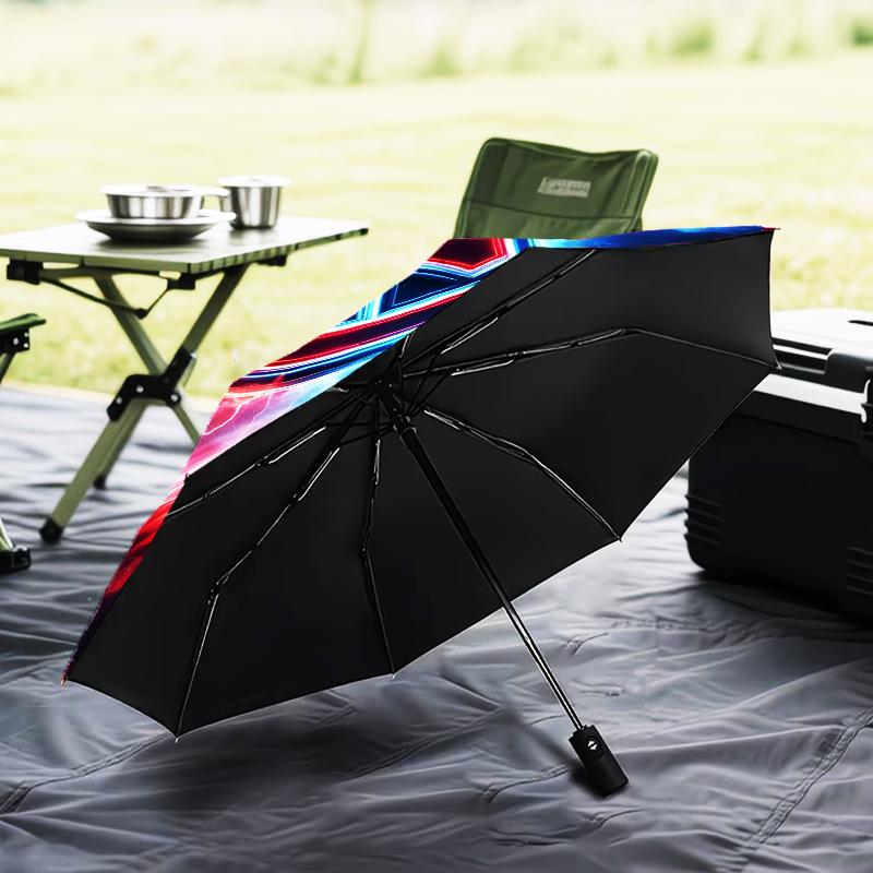 Montreal Ice Storm Umbrella Folding umbrella, automatic umbrella 8-Frame for Travel, camping Use Gift for Halloween Christmas