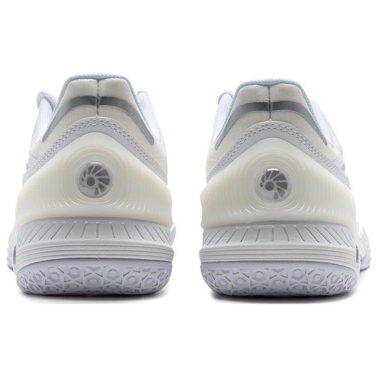 Li Ning Raid Амортизация, Износостойкие Низкие Бадминтонные Кроссовки Унисекс Белый Бежевый AYZT009-3