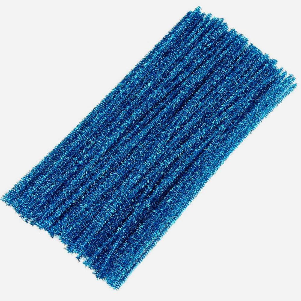 100Pcs Multicolored Craft Pipe Cleaners Fuzzy Sticks Pipe Cleaners Bulk Home Decorations