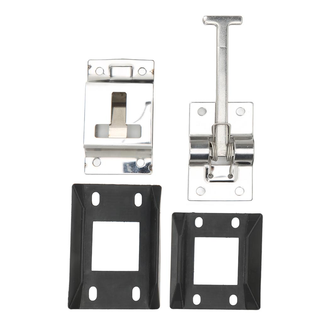 Держатель двери прицепа Т-образный замок Нержавеющая сталь 316 Сверхпрочный Универсальный для дорожных прицепов