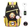 Kimetsu No Yaiba Ghost Column Peripheral Printing Schoolbag Junior High School Student High School Multi-functional Schoolbag