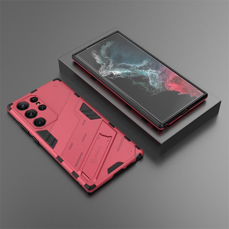 For Samsung Galaxy S23 Ultra 5G Case Rugged Armor Shockproof Phone Case For Samsung S23 + Plus S 23 Ultra Car Holder Back Cover