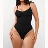 Plus Size Thong Hip Lift Seamless Shapewear Women's Corset Halter Bodysuit
