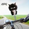 Vivid Kitten Figurines for Car Cute Cat Dashboard Decorations with Spring Swing Design 2D Flat Acrylic Ornaments Stable Self Adhesive Base