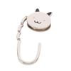 Metal Silver Tone Hook Cat Style Purse Hanging Hook Bag Holder Bag Hook  Home Organization