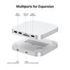 MC25 Mini Expansion for Macmini M4, Silver Aluminum Alloy