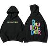 BOYNEXTDOOR Толстовки Мужские и Женские Харадзюку Пуловер Уличная Одежда Унисекс Одежда Винтаж Осень Зима Плюшевый Бренд