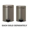 Brabantia Pedal Bin Newicon (платиновый)