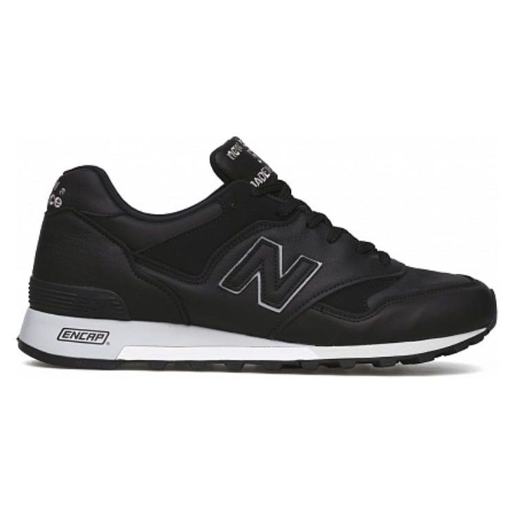 New Balance Nb 577 Классические кроссовки с низким верхом из синтетической кожи для бега Мужские кроссовки Черные M577KKG