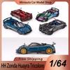 Новое в наличии Hh 1:64 Pagani Zonda Pagani Huayra Tricolore Сплав Миниатюрная Литая Модель Pagani Кабриолет Спортивный Автомобиль Модель Игрушки
