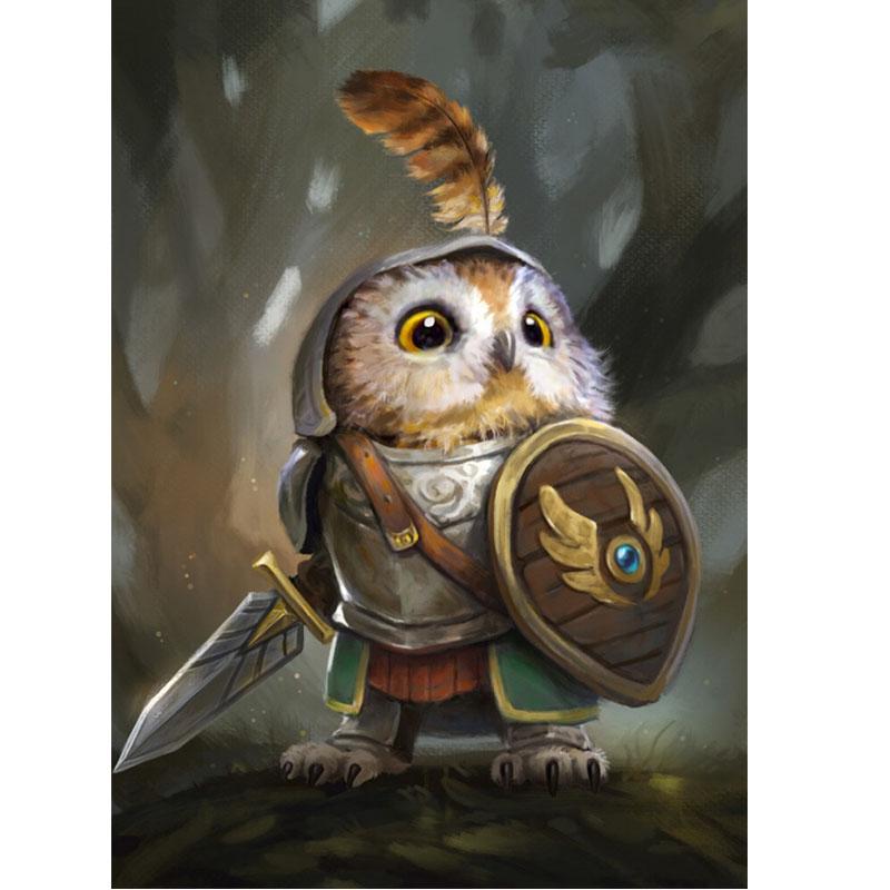 DIY Сова 5D алмазная живопись полная круглая дрель вышивка крестиком мультфильм животных Алмазная вышивка Стразы Мозаика домашний декор