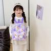 Cute Rabbit Ears Boys And Girls Backpack Cartoon Animation Bear Print Baby Schoolbag Children'S Backpack Tide