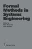 Книга Formal Methods In Systems Engineering
