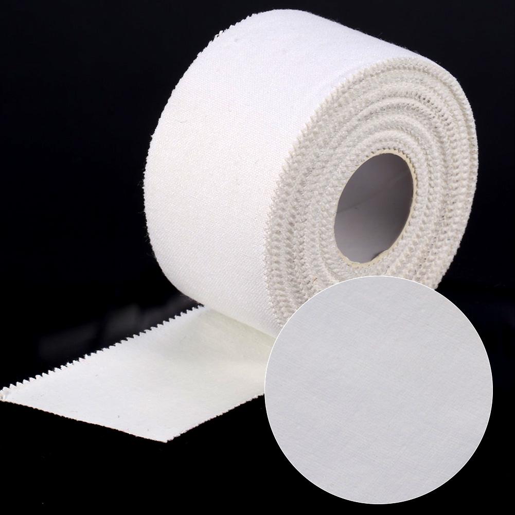 1 Roll Professional White Athletic Trainer Care Tape Sport Binding Strapping Joints Support