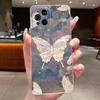 Case For OPPO Find X3 / Find X3 Pro Casing Clear Luxury Fashion Butterfly Flower Soft TPU Silicone Cover For FindX3 X3Pro Bumper