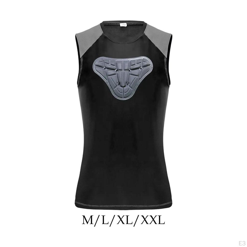 Мужской защитный жилет для защиты груди и ребер, баскетбольный футбол, защитное снаряжение, софтбол