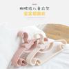 10/20pcs Portable Clothes Hanger Kids Children Toddler Baby Clothes Coat Plastic Hangers Hook Househ