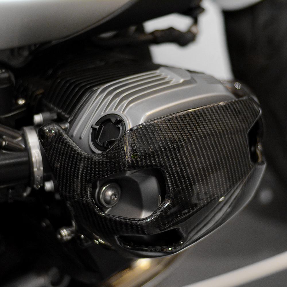 Защитная крышка головки блока цилиндров из углеродного волокна для BMW R NINE T 9t 2014 2015 2016 2017