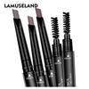 LAMUSELAND 5 цветов долговечный водонепроницаемый двуглавый карандаш для бровей