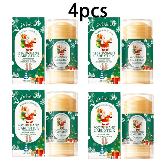 OceAura Christmas Hand and Foot Moisturizing Care Stick Urea Salicylic Acid Moisturizing to improve chapped Heel Knee Care 30g