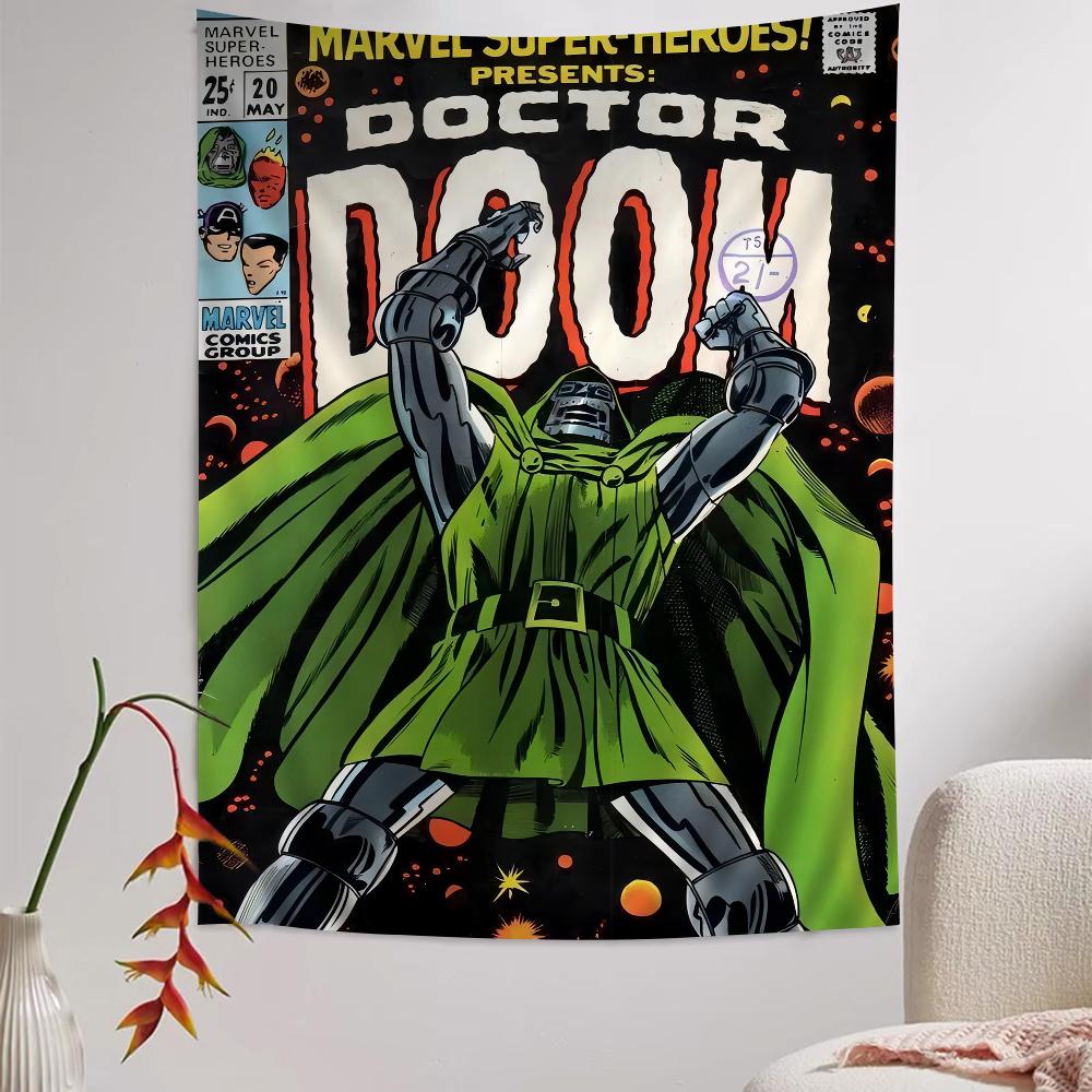 MF DOOM Цветной Гобелен Настенный Подвесной Таро Хиппи Ковры Настенные Декор Комнаты в Общежитии Дома