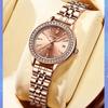 2024 New Trend Ladies Watch Luminous Waterproof Calendar Automatic Watch Diamond Decorated Ladies Ultra Thin Watch
