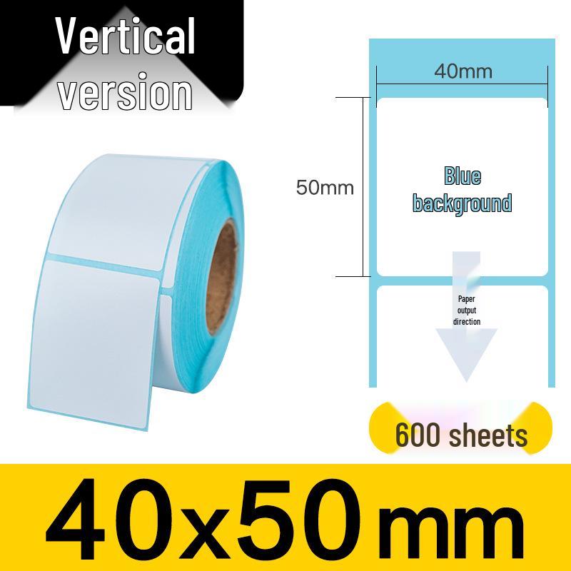100x100x150mm Three-Proof Self-Adhesive Thermal Label Paper for Barcode Printing