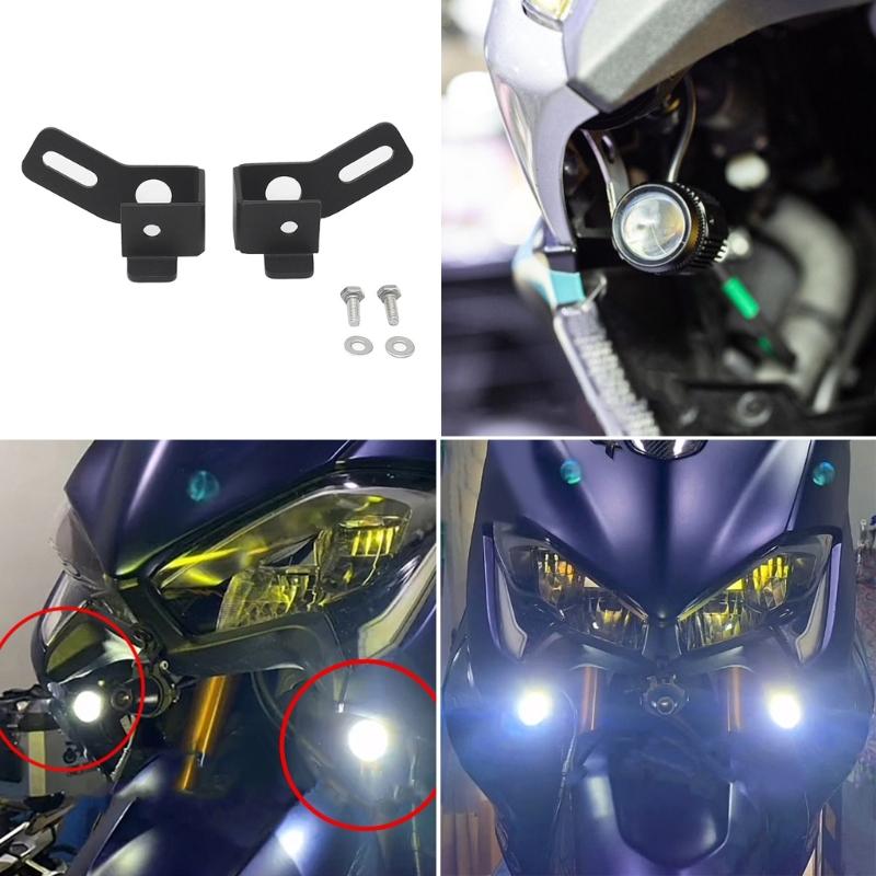 Motorcycle Fog Lamp Spotlights Metal Stand Holder Auxiliary Support Modified Accessories for Tmax530 Tmax560 2017-2021