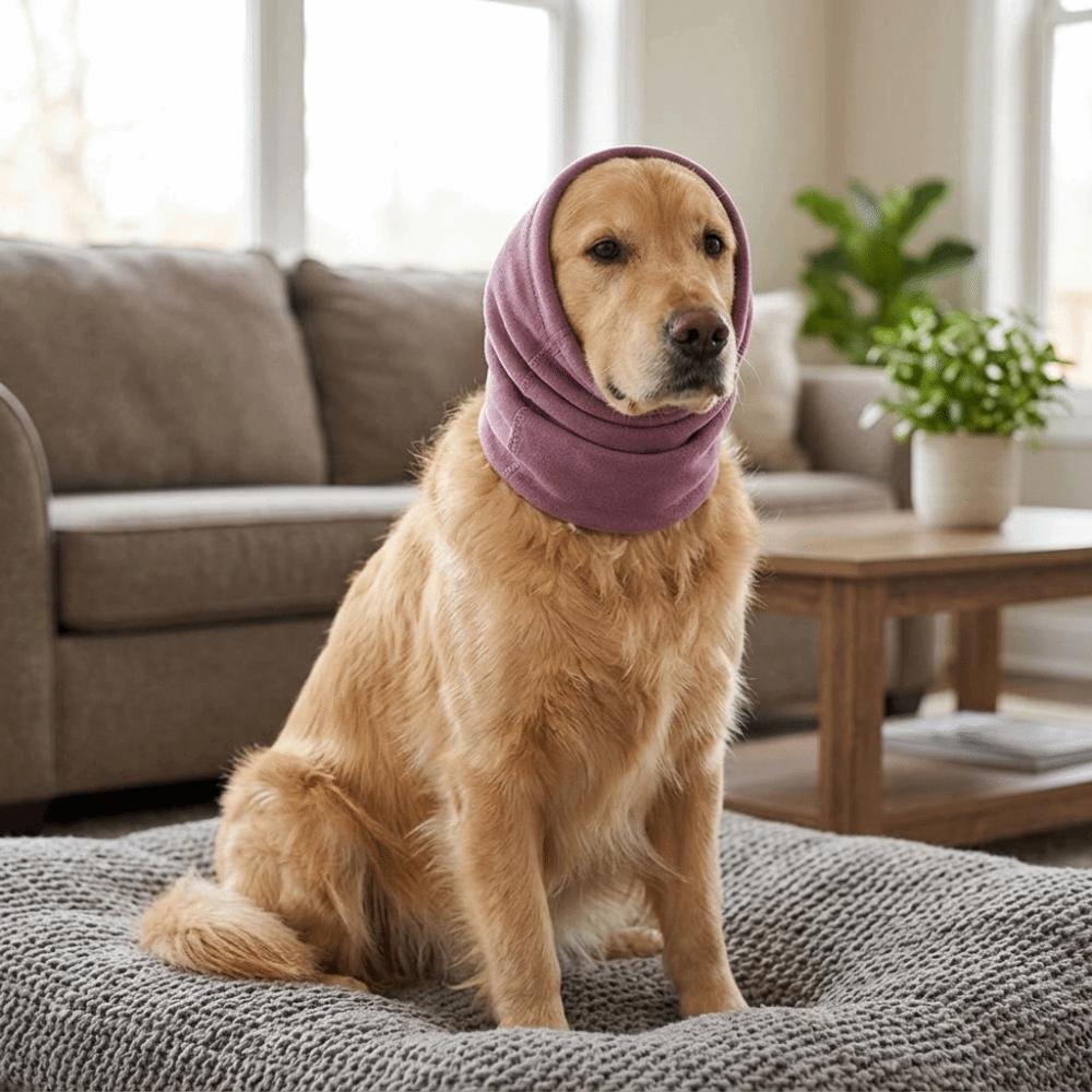 High Stretch Dog Ear Hood Washable Noise Block Earmuffs Light Weight Pet Ear Cap Storm Relief