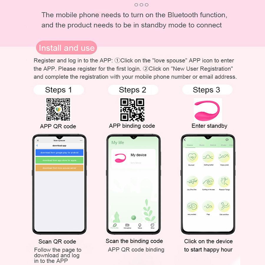 Беспроводной Bluetooth-вибратор для точки G, фаллоимитатор для женщин, приложение, интернет-пульт дистанционного управления, носимые вибрирующие яйца, массаж клитора, секс-игрушки для взрослых